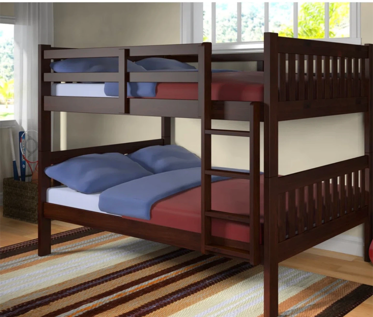 Wooden Bunk Bed Frame