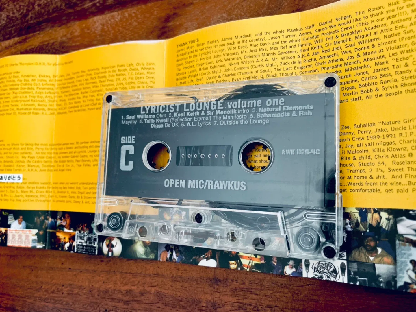 Lyricist Lounge Vol. 1 – Original Cassette Tape thumbnail