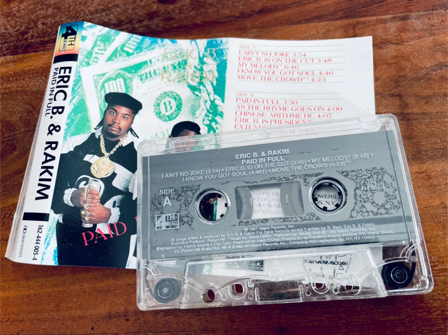 Eric B. & Rakim - Paid in Full Cassette Tape thumbnail