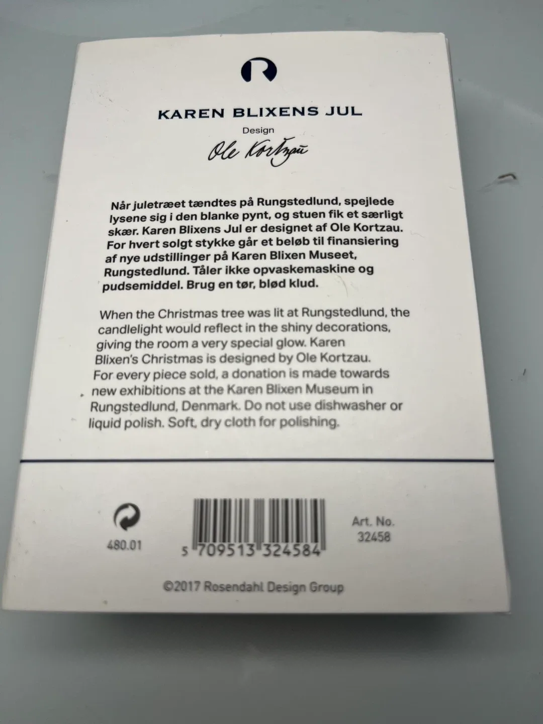 Rosendahl Copenhagen Heart Ornament image indicator(3)