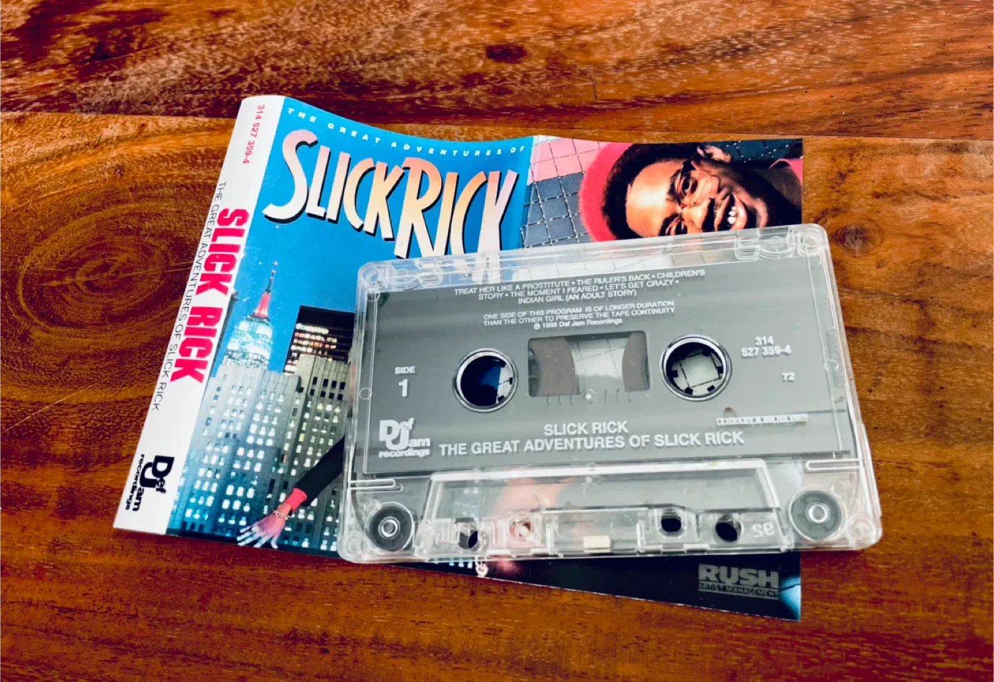 Slick Rick - The Great Adventures Cassette Tape thumbnail