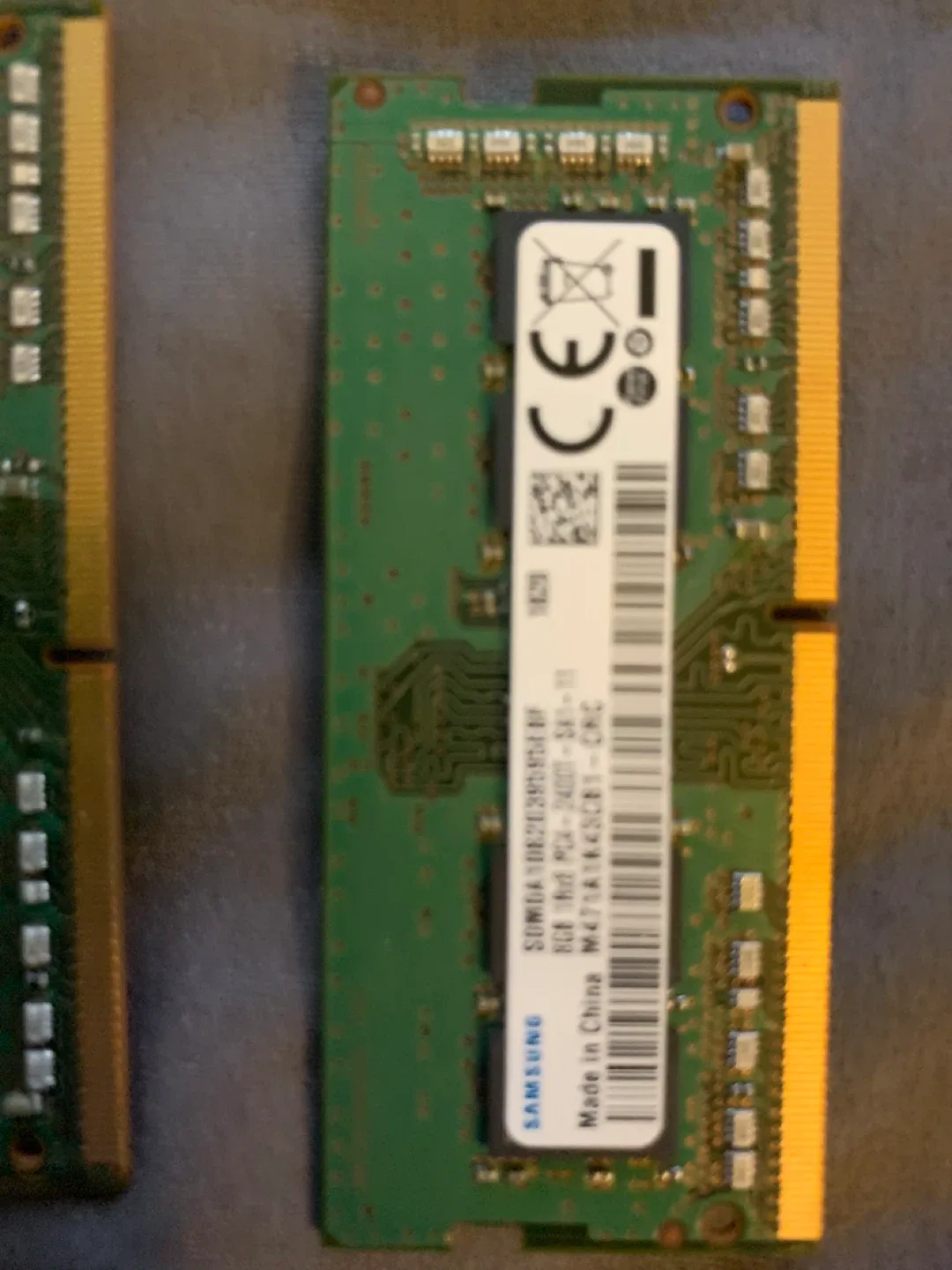 2 Samsung 8GB DDR4 SODIMM RAM image indicator(3)
