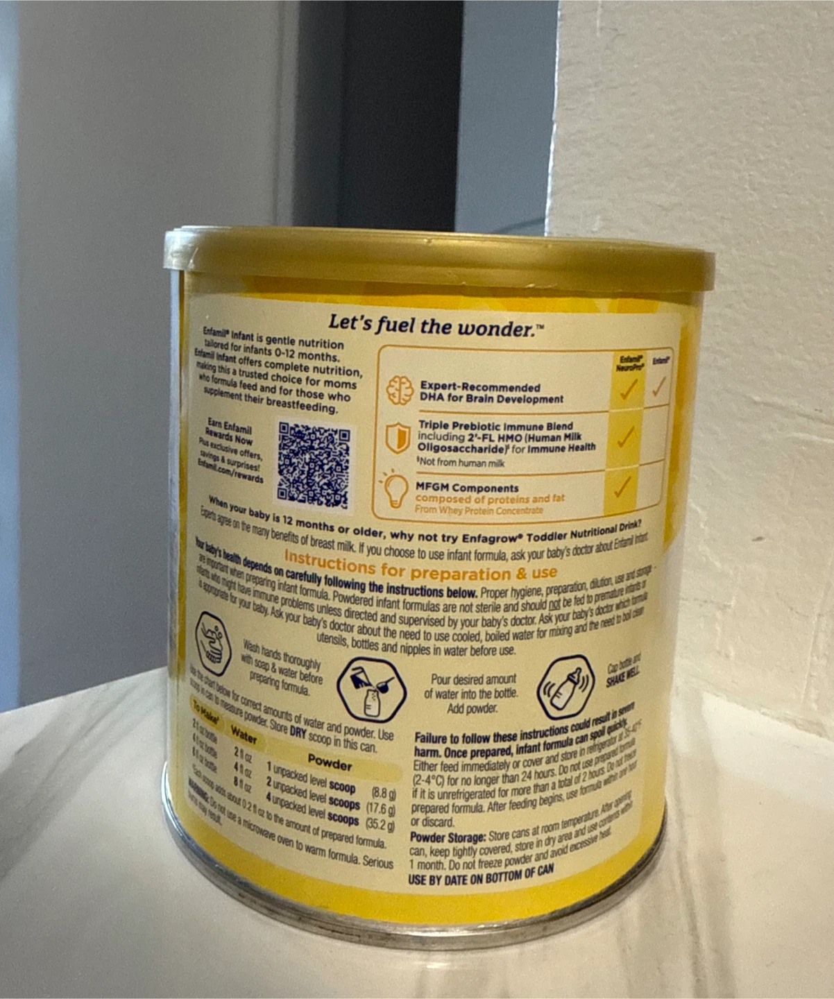 Enfamil Infant Formula Milk-Based Powder 12.5oz - photo 2