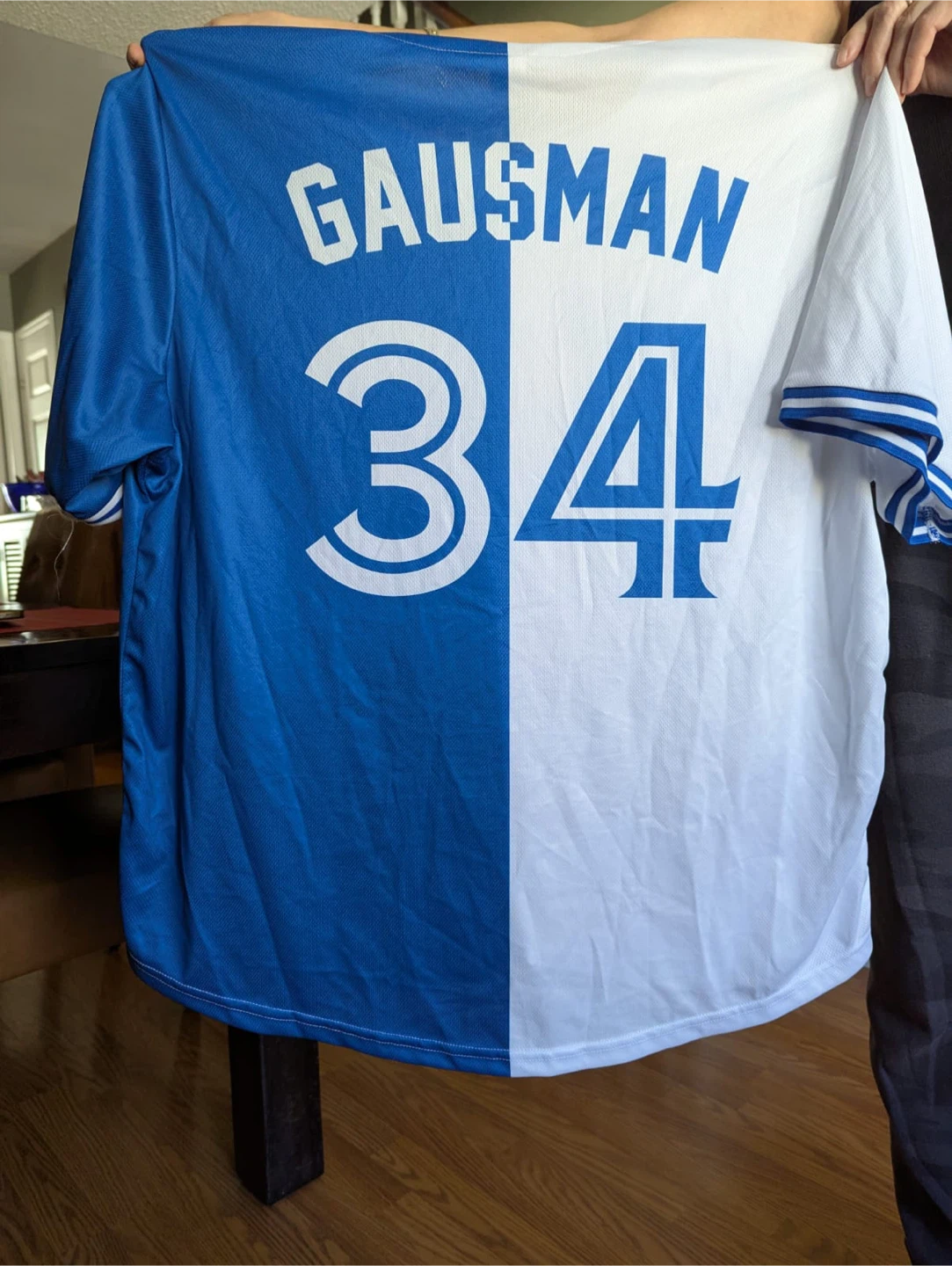 Toronto Blue Jays Gausman #34 Baseball Jersey - photo 4