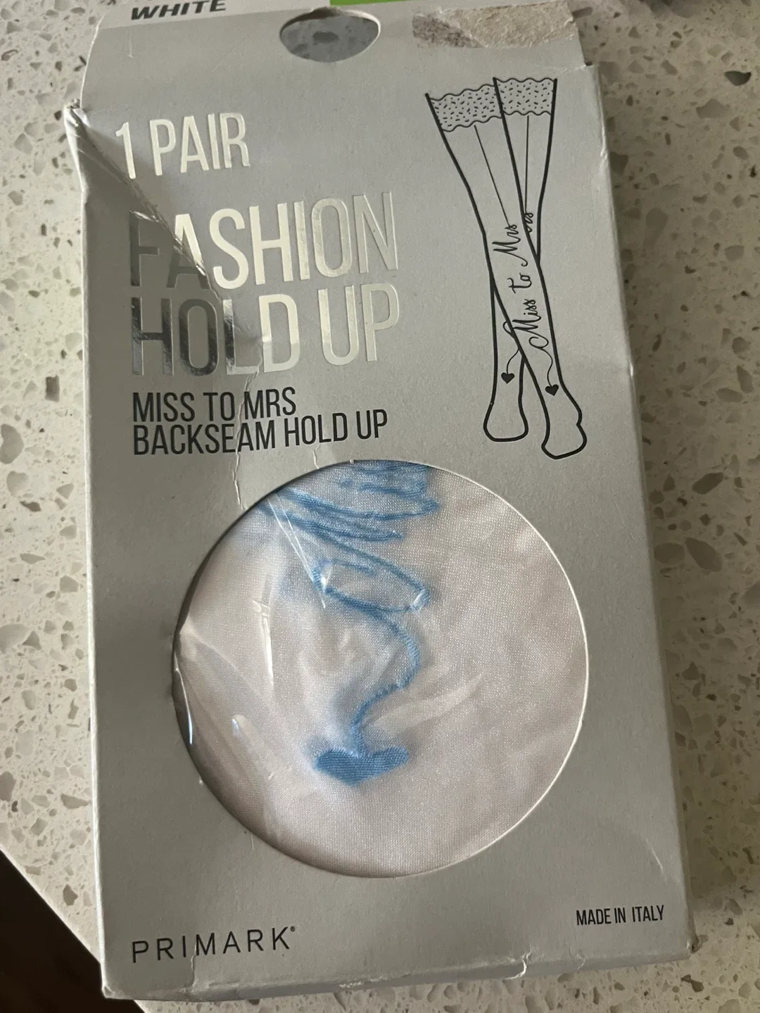 Primark Miss to Mrs Fashion Hold Up Stockings thumbnail