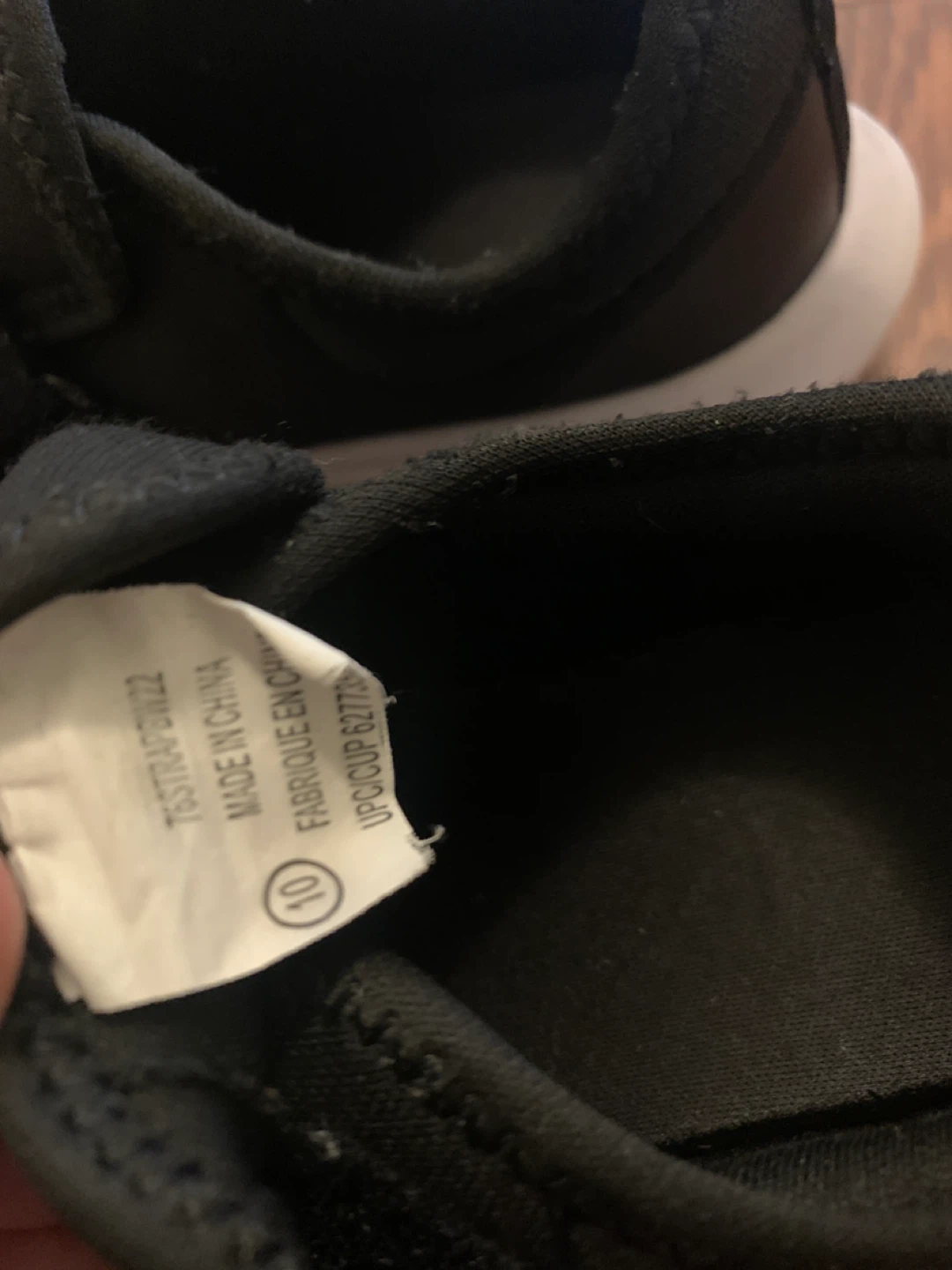 Champion Kids Black Slip-On Sneakers - Size 10 - photo 3