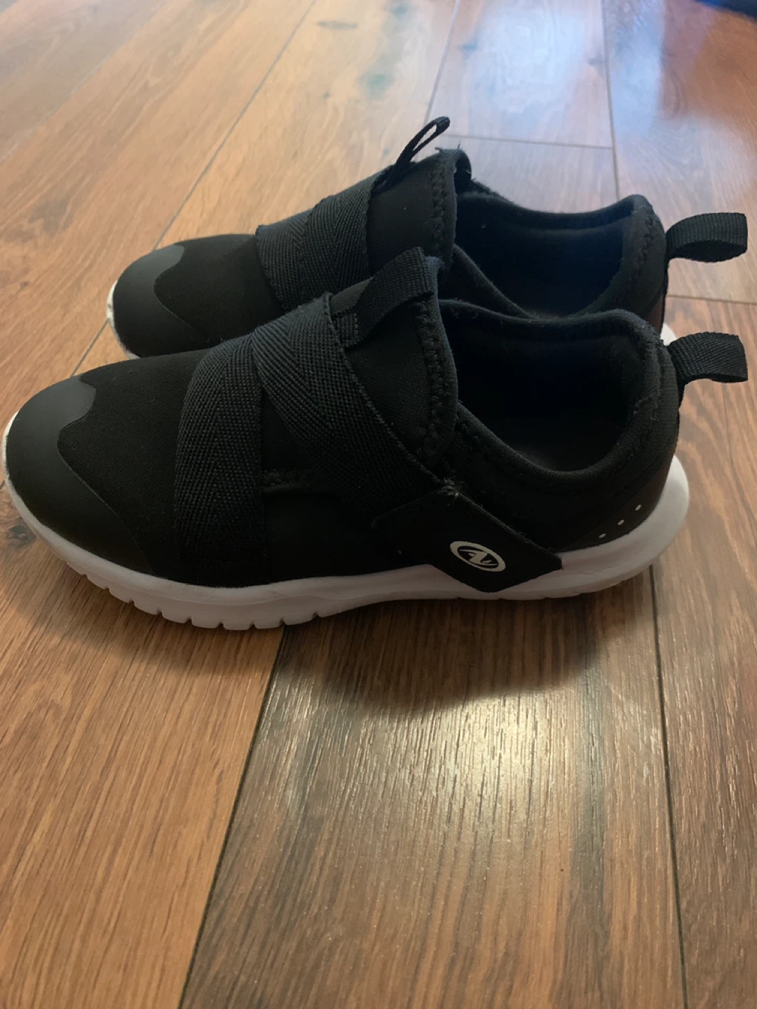 Champion Kids Black Slip-On Sneakers - Size 10 - photo 2