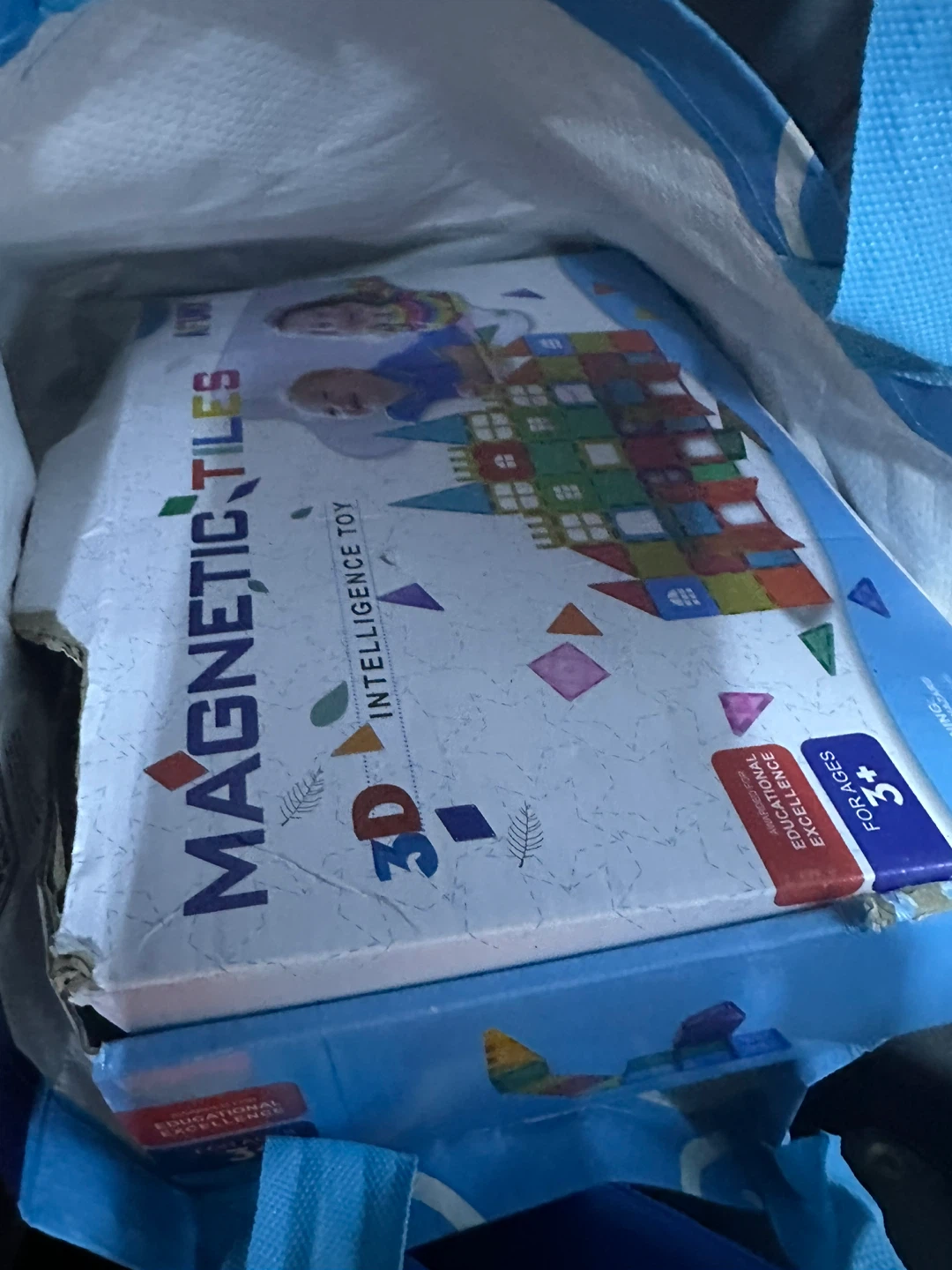 Magnetic Tiles 3D Intelligence Toy for Ages 3+