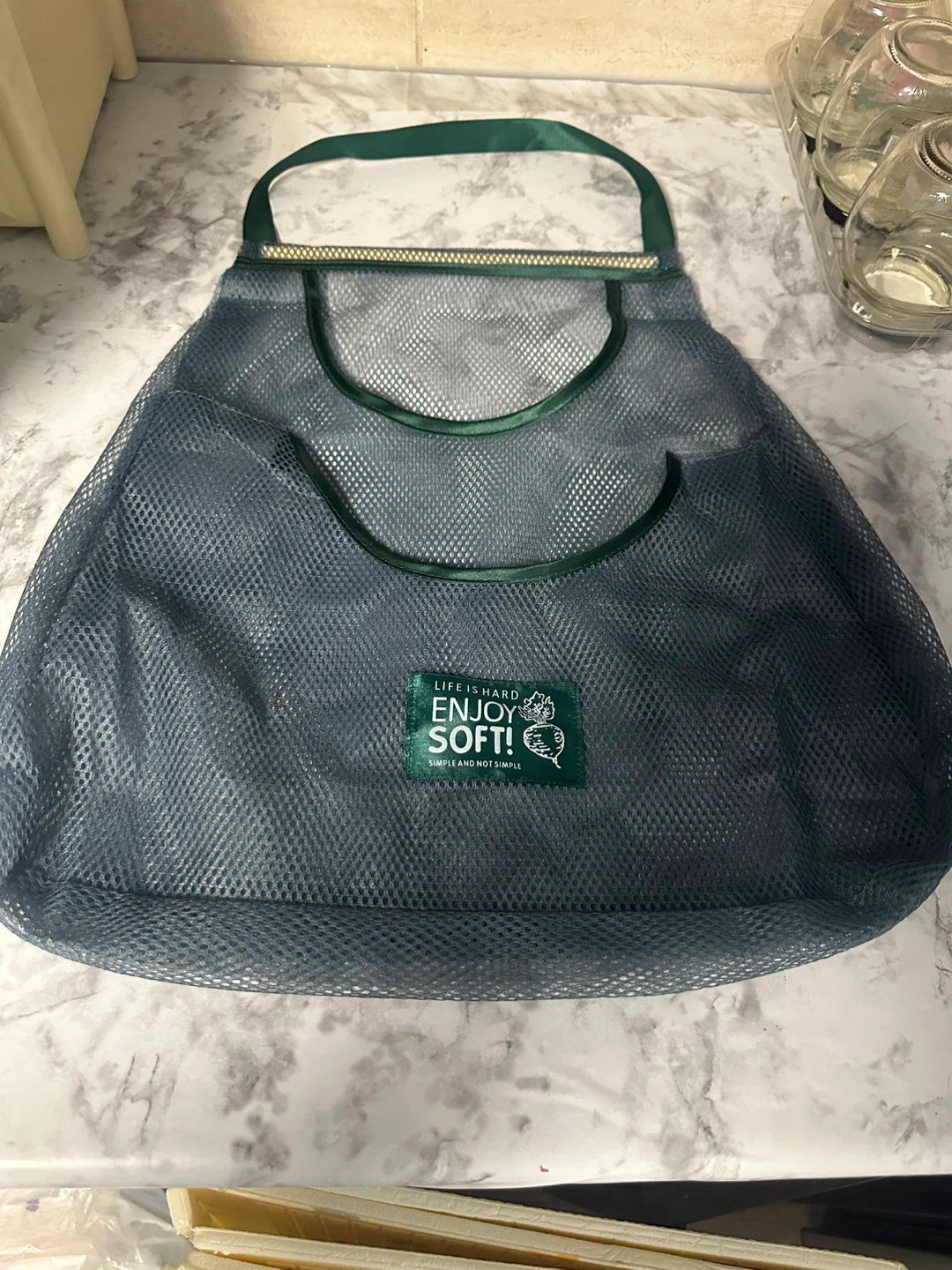 Enjoy Soft Produce Bag - Grey