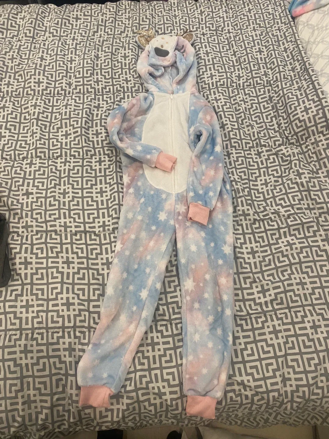 George Unicorn Onesie - Size XS (4-5) thumbnail