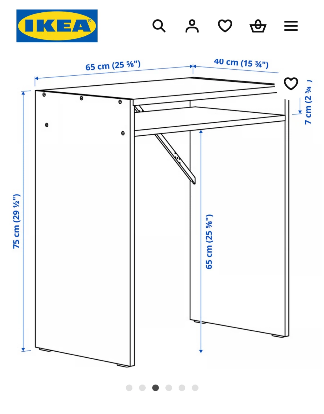 IKEA desk - photo 2