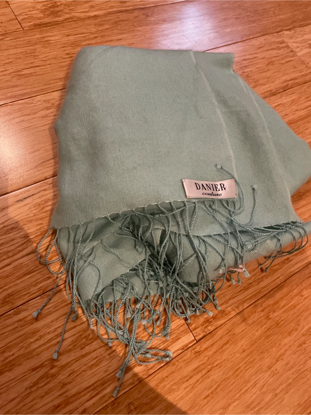 Danier Couture Scarf - Light Green