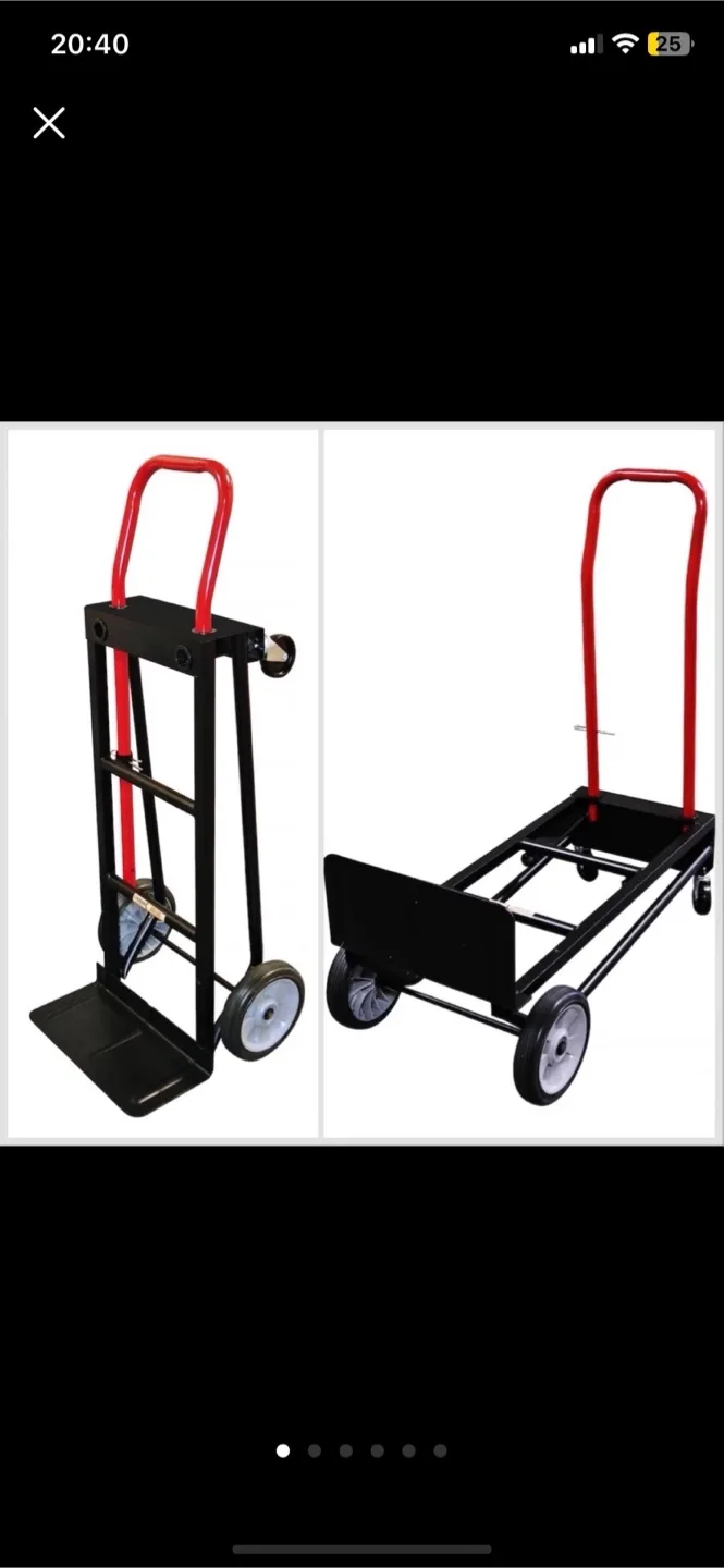 Milwaukee 300/500 lb Jr Convertible Hand Truck