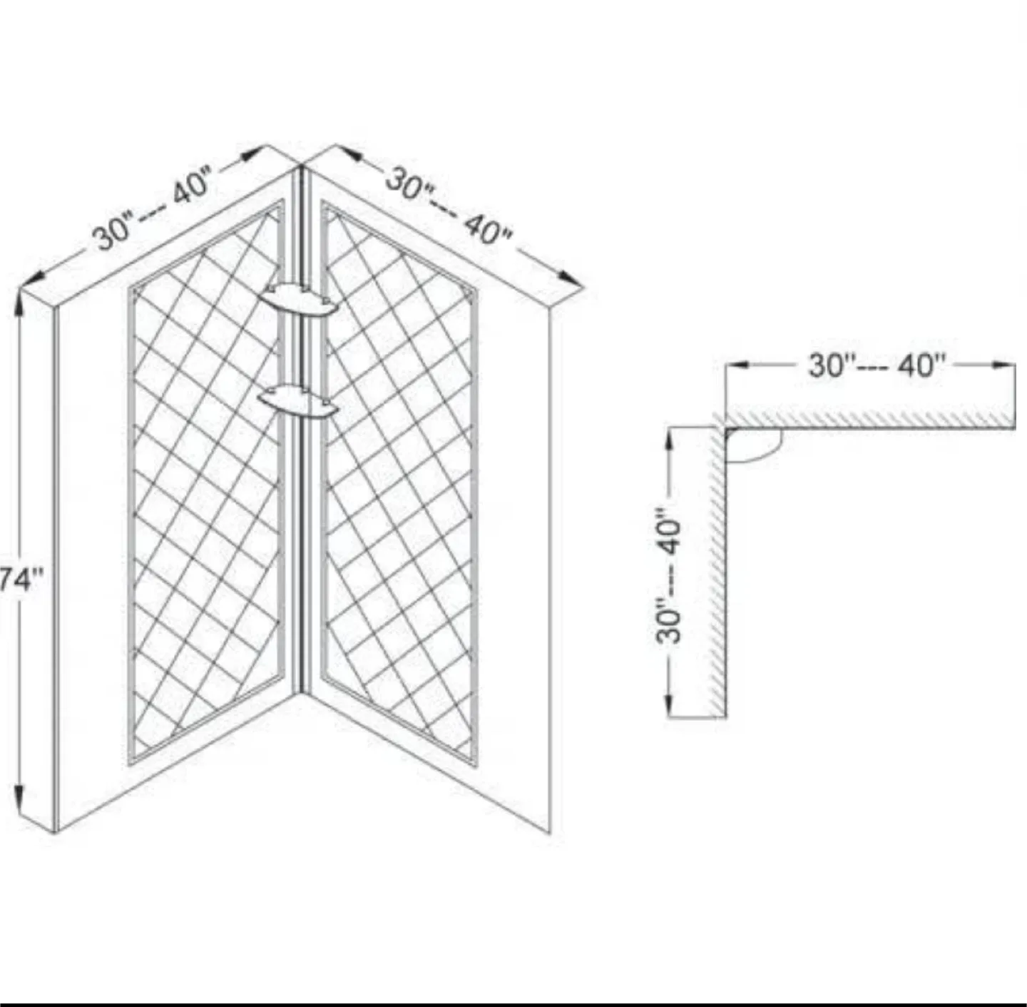 DreamLine Shower Enclosure kit image indicator(5)