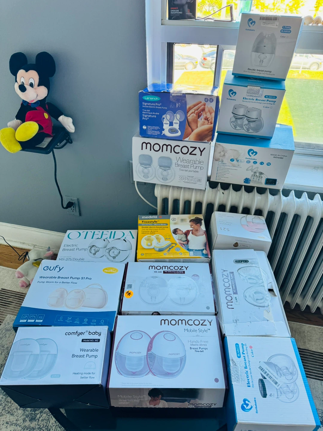 Variety of Breast Pumps - Momcozy, Bellababy & More