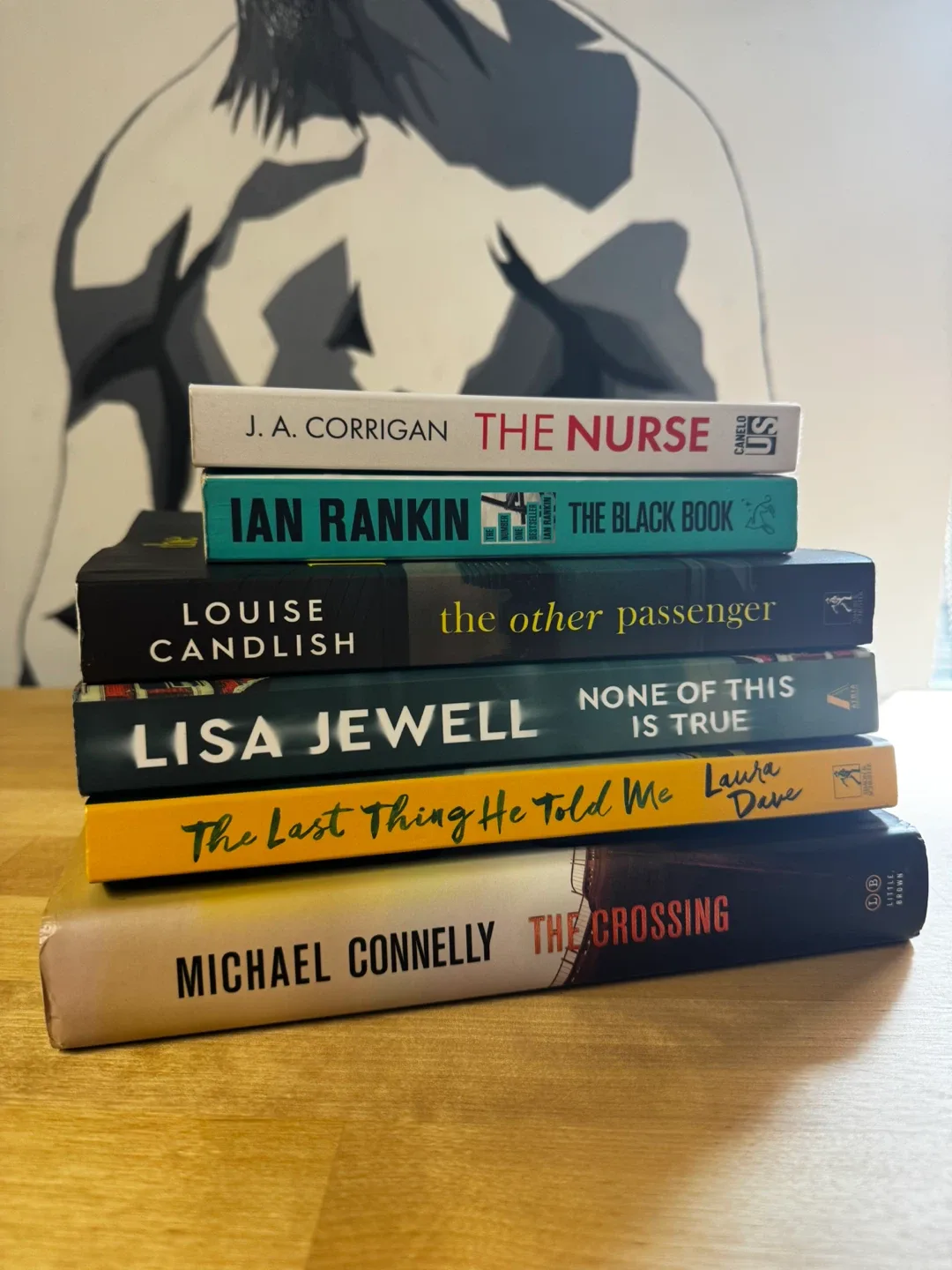 Lot of 6 Novels: Connelly, Rankin, Dave, Jewell & More image indicator(3)