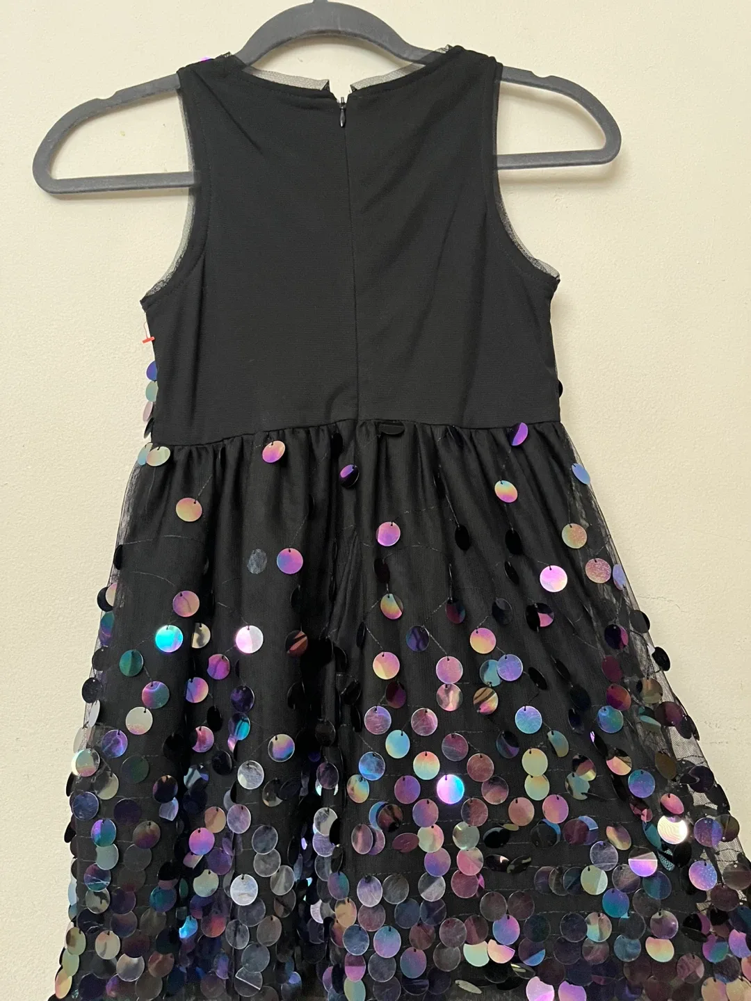 Cat & Jack Black Sequin Dress image indicator(2)