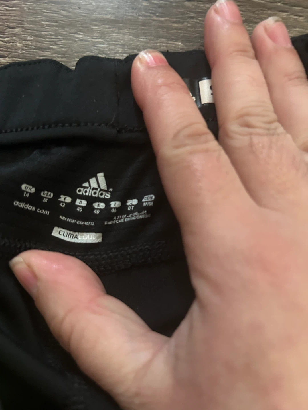 Adidas Black ClimaCool Training Capris - Size M - photo 2