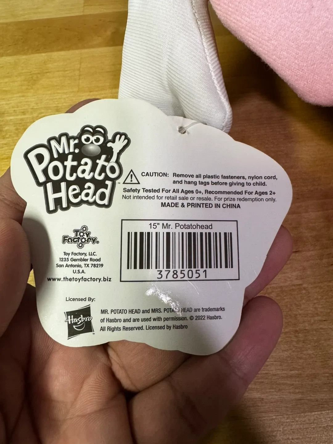 Mr. Potato Head 15" Plush Toy image indicator(2)