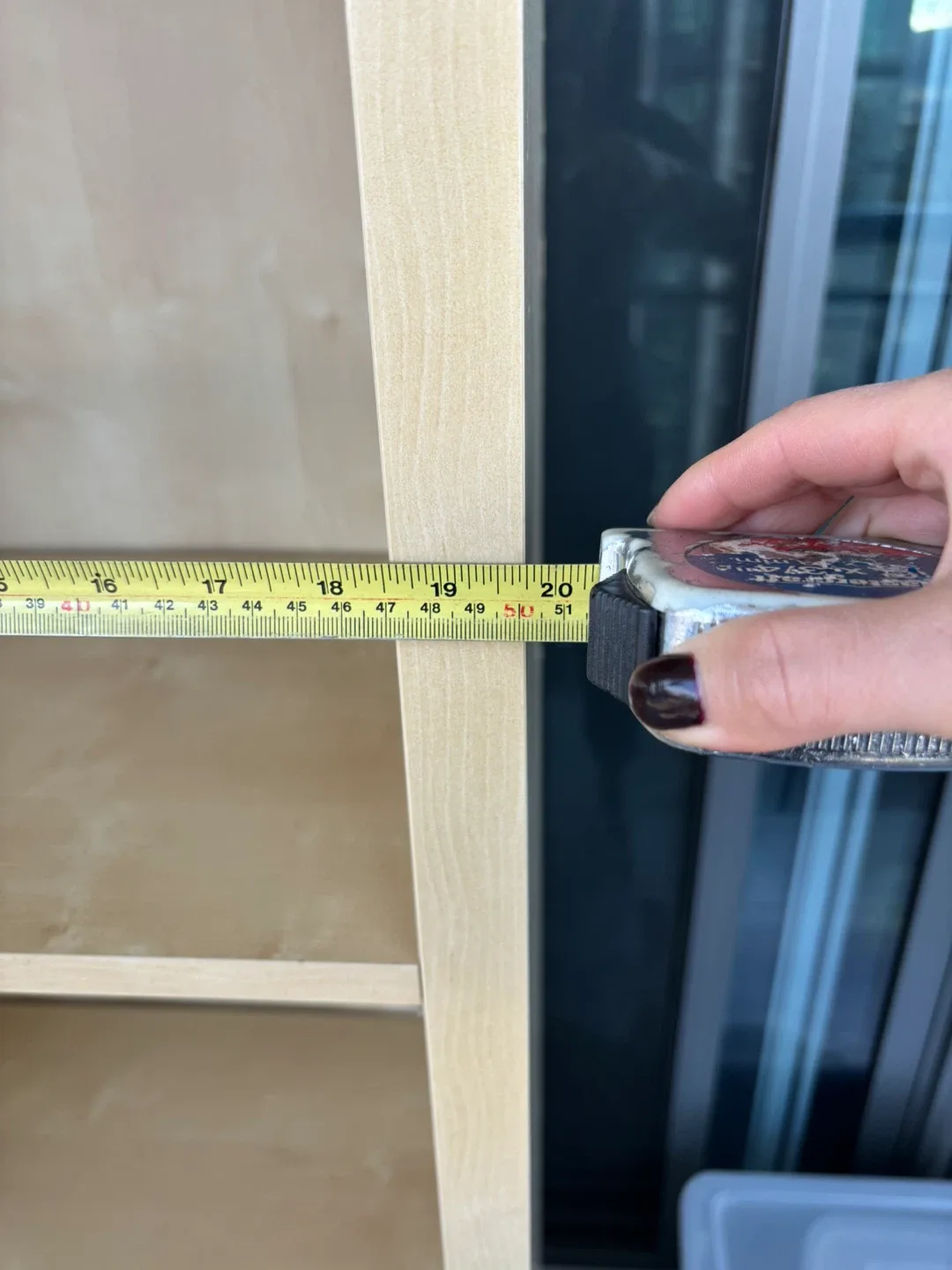 Light Wood Bookshelf - 59" H x 19" W x 11" D image indicator(4)