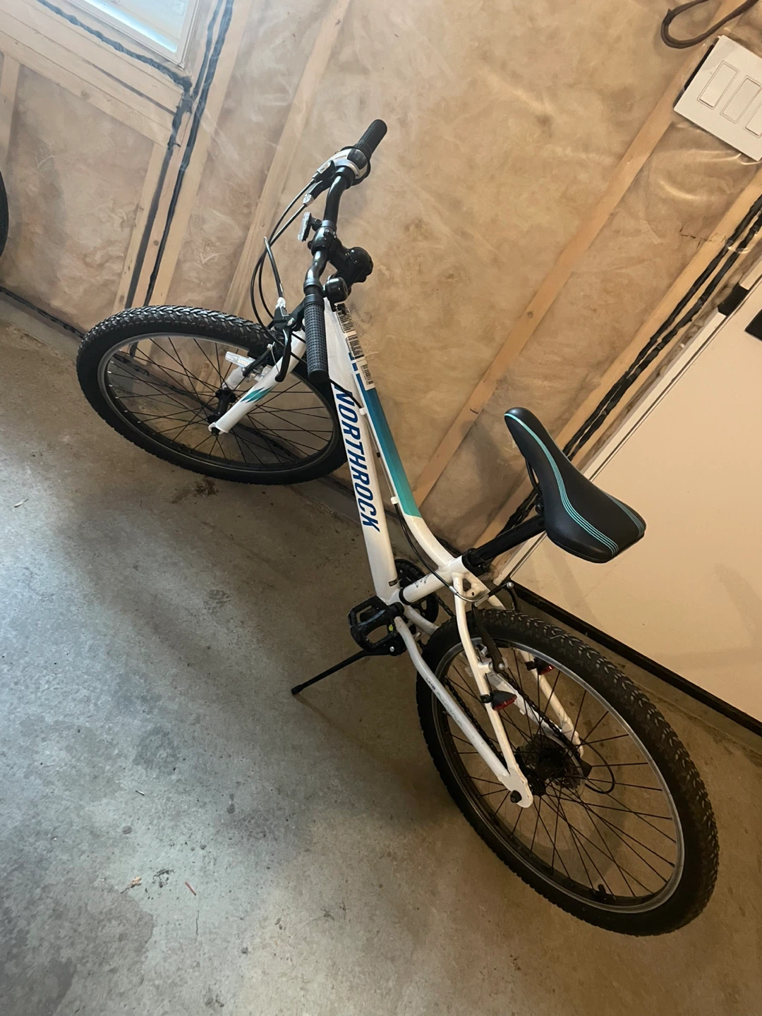 Northrock Kids Bicycle - White & Teal