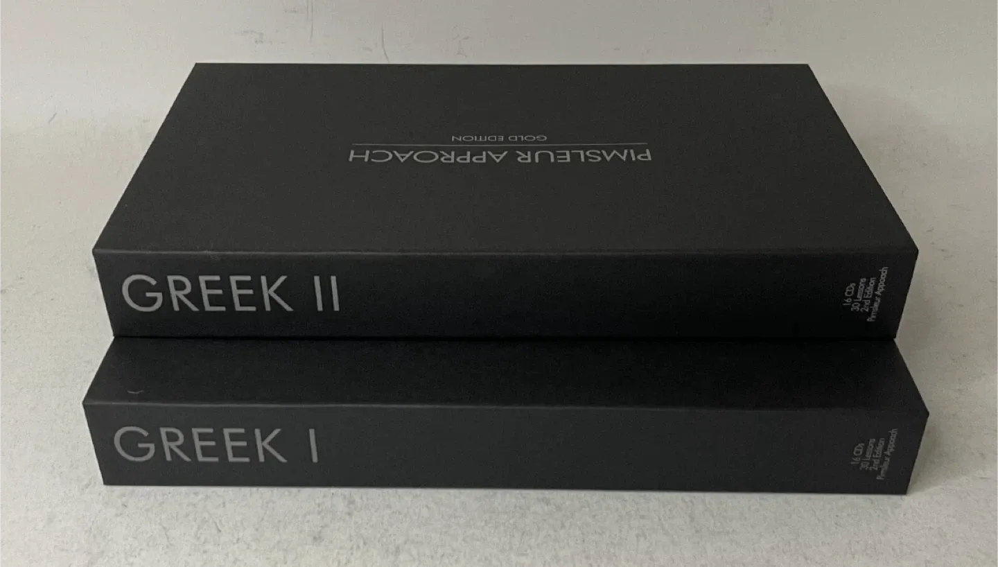 Pimsleur Approach Gold Edition Greek Levels 1-2 Total 32 CD's image indicator(3)