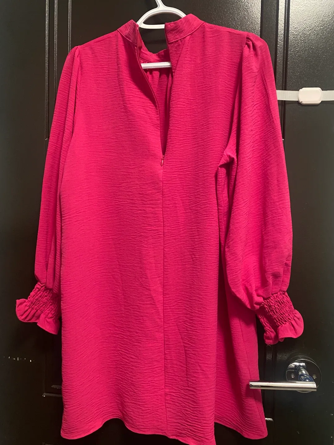 New Bulent Tuxon Pink Long Sleeve Dress - Size S-M image indicator(3)