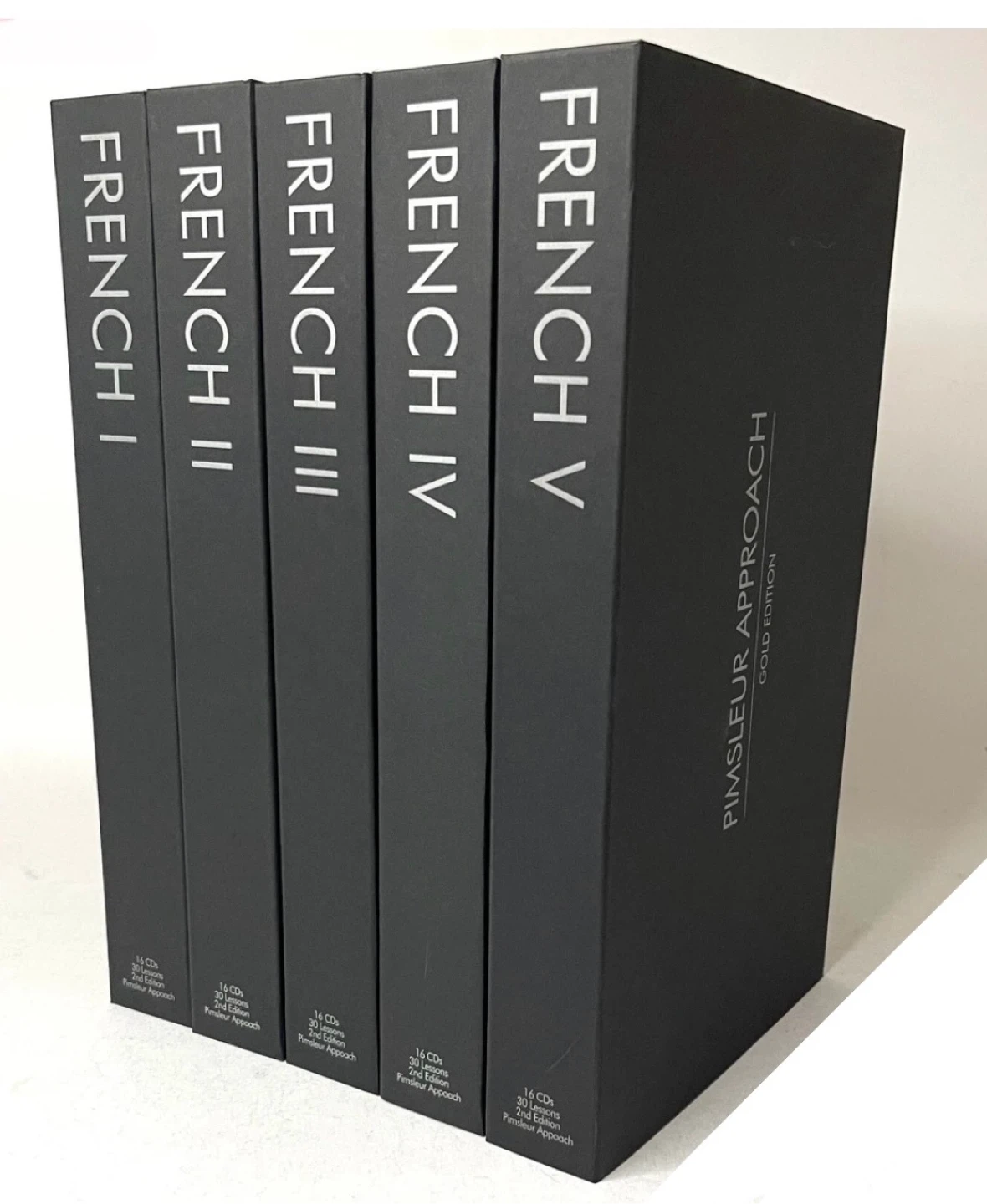 Pimsleur French Gold Edition Complete Set (Levels 1-5) 80 CDs - photo 3