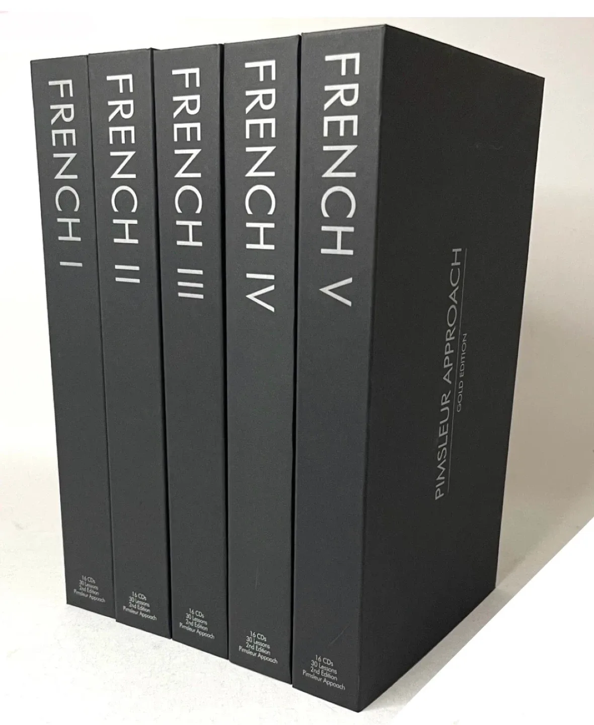 Pimsleur French Gold Edition Complete Set (Levels 1-5) 80 CDs image indicator(3)