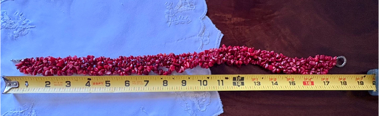 Coral Nuggets Twisted Necklace - photo 5