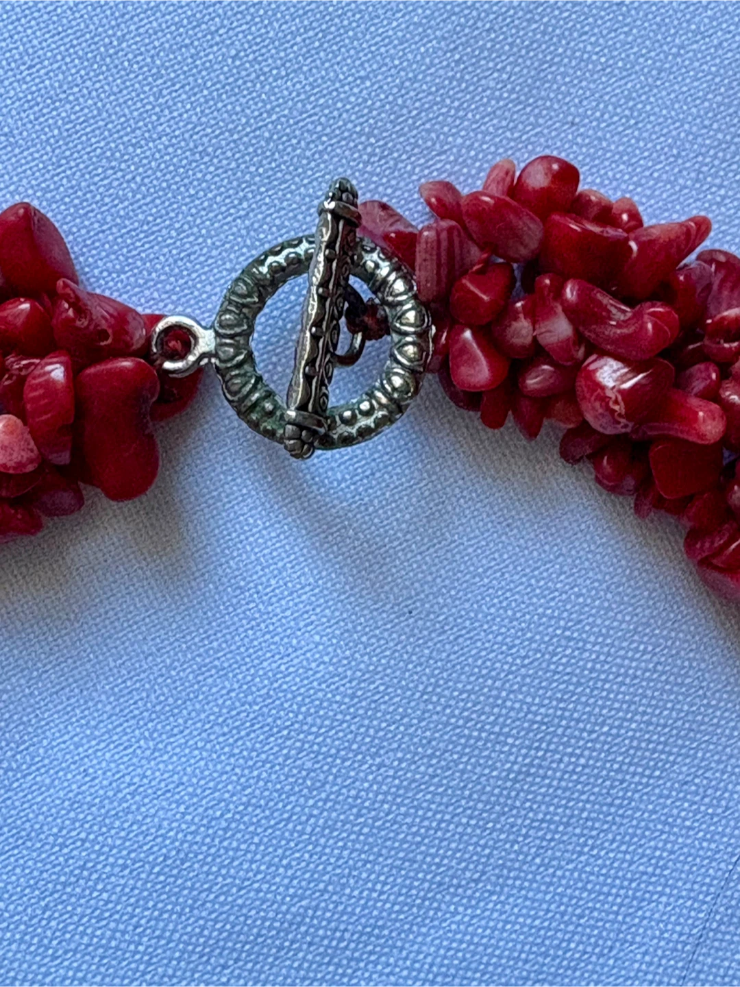 Coral Nuggets Twisted Necklace - photo 4