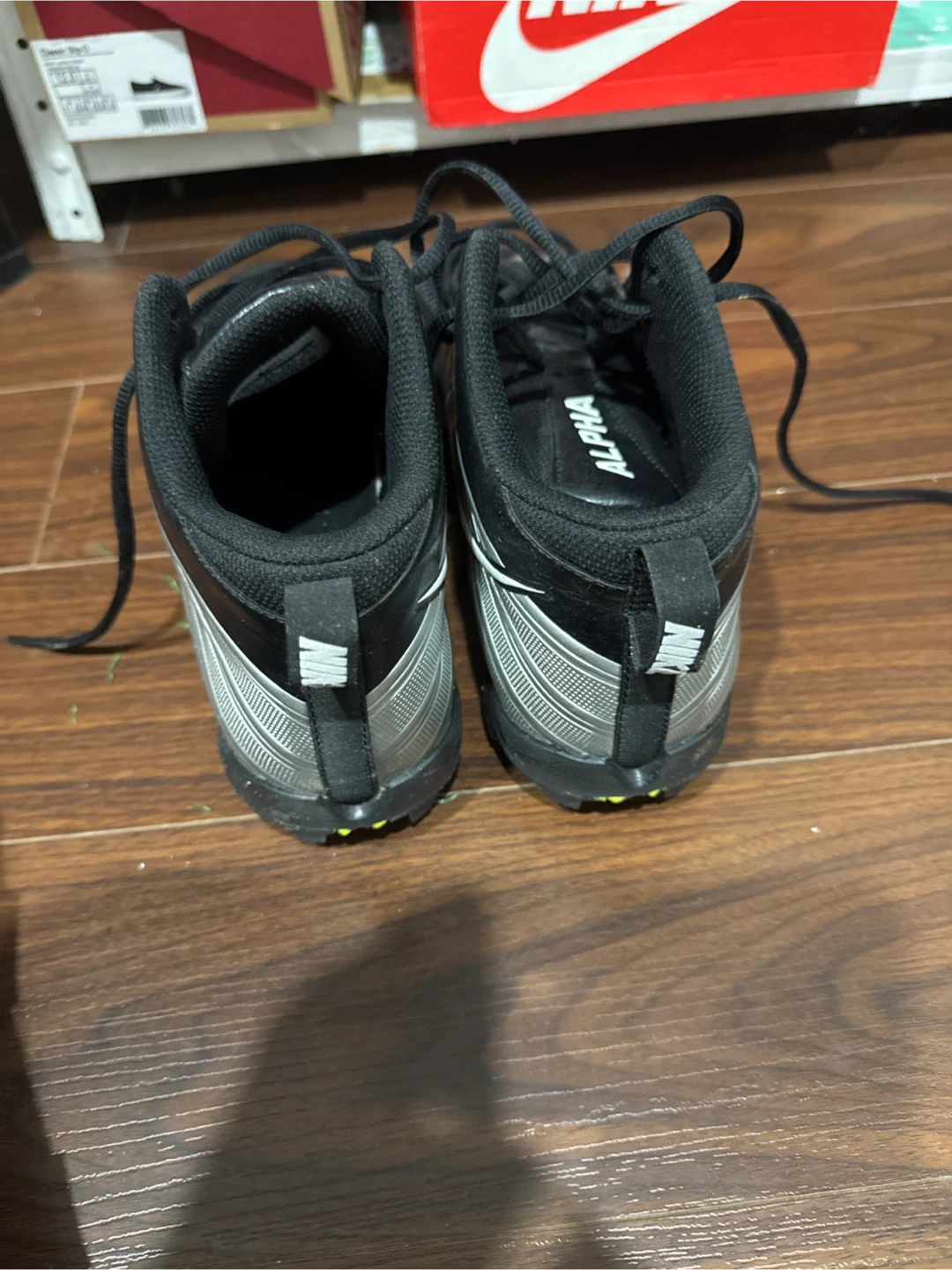 Nike Alpha Menace Shark Football Cleats