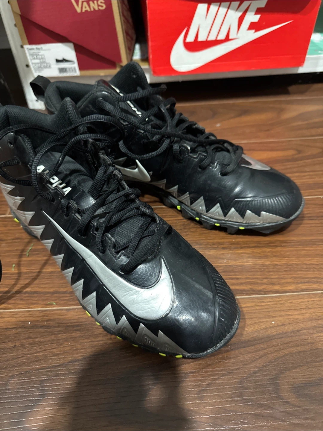 Nike Alpha Menace Shark Football Cleats - photo 2