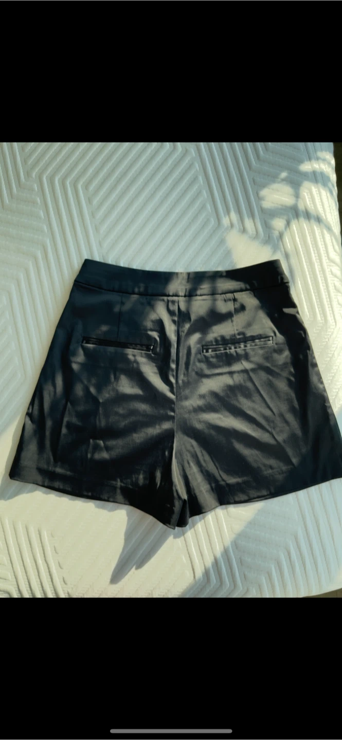 Zara Black Shorts - Size Small - photo 2