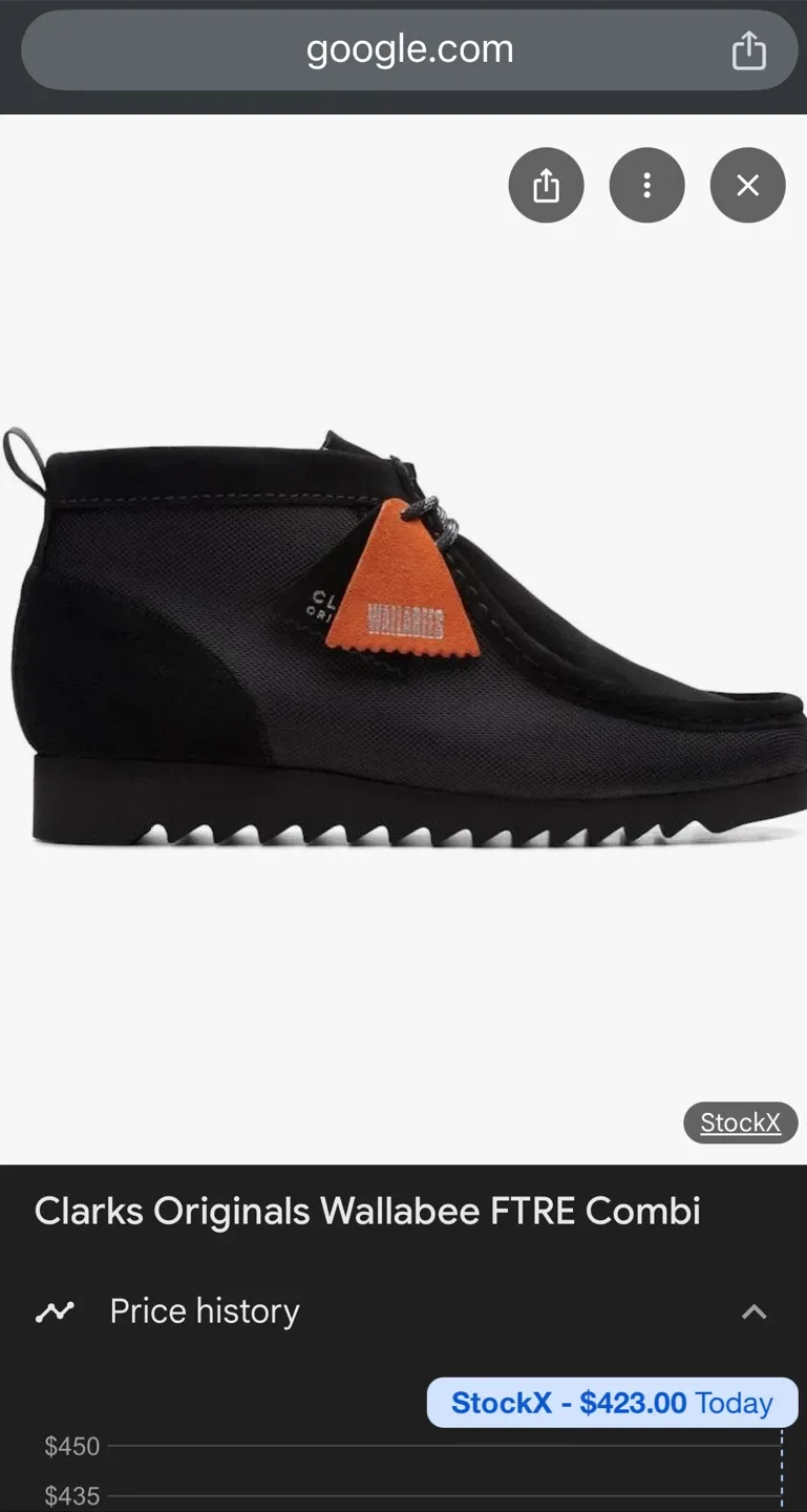 Clarks Originals Wallabee FTRE Black min SIZE 12 image indicator(8)