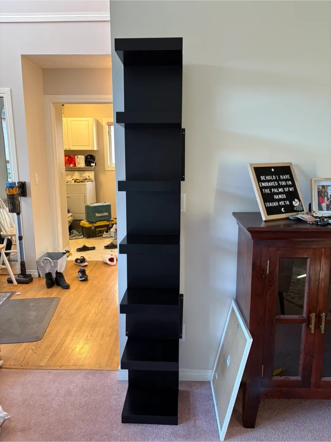 Black Wall Shelf image indicator(3)