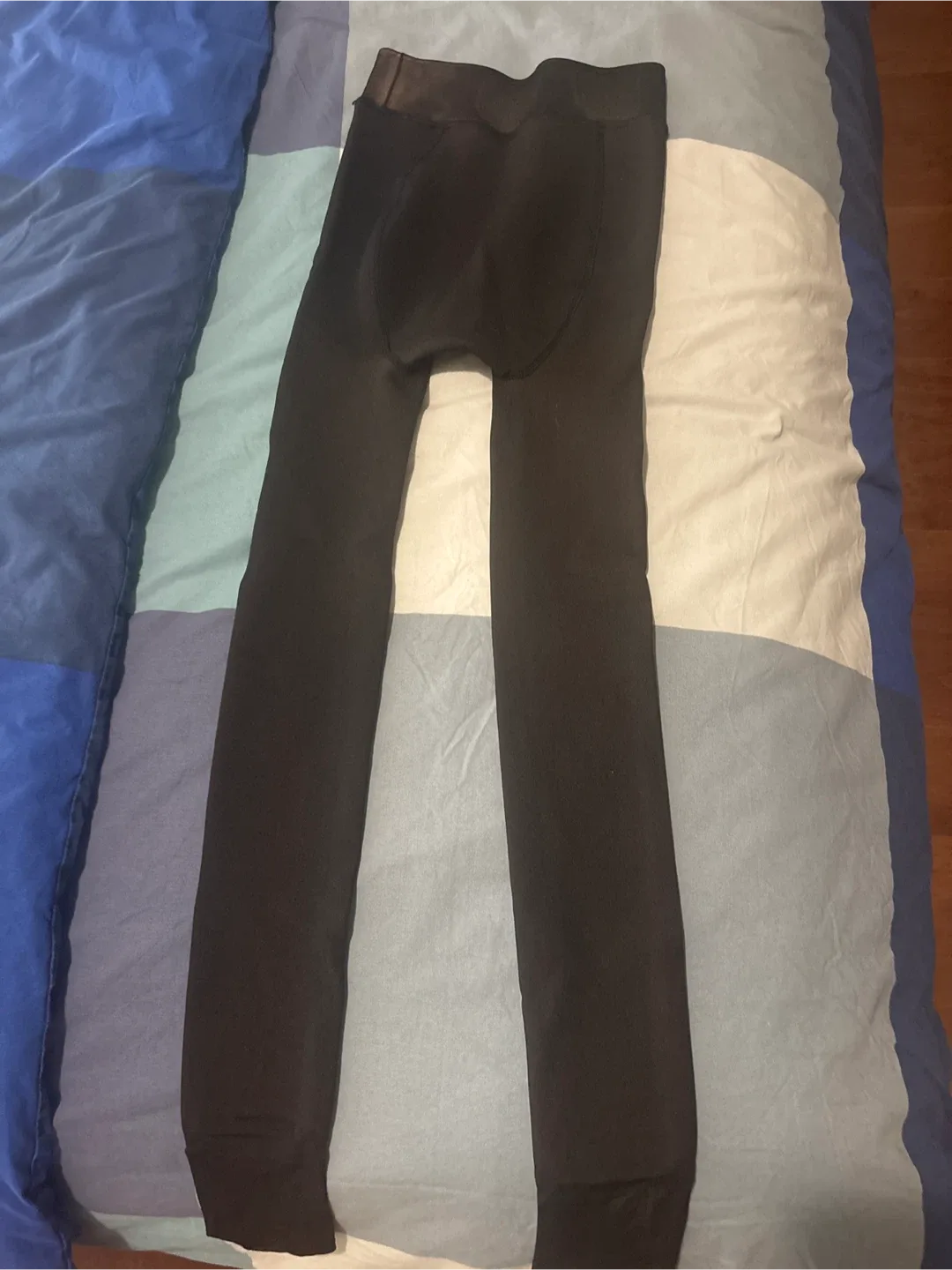 Black Fleece Lined Tights image indicator(3)