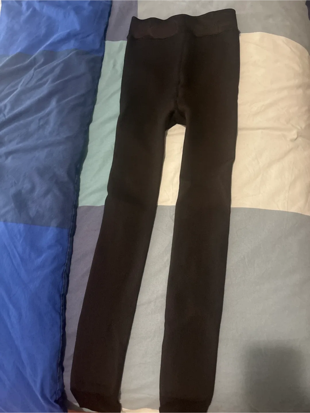Black Fleece Lined Tights image indicator(2)