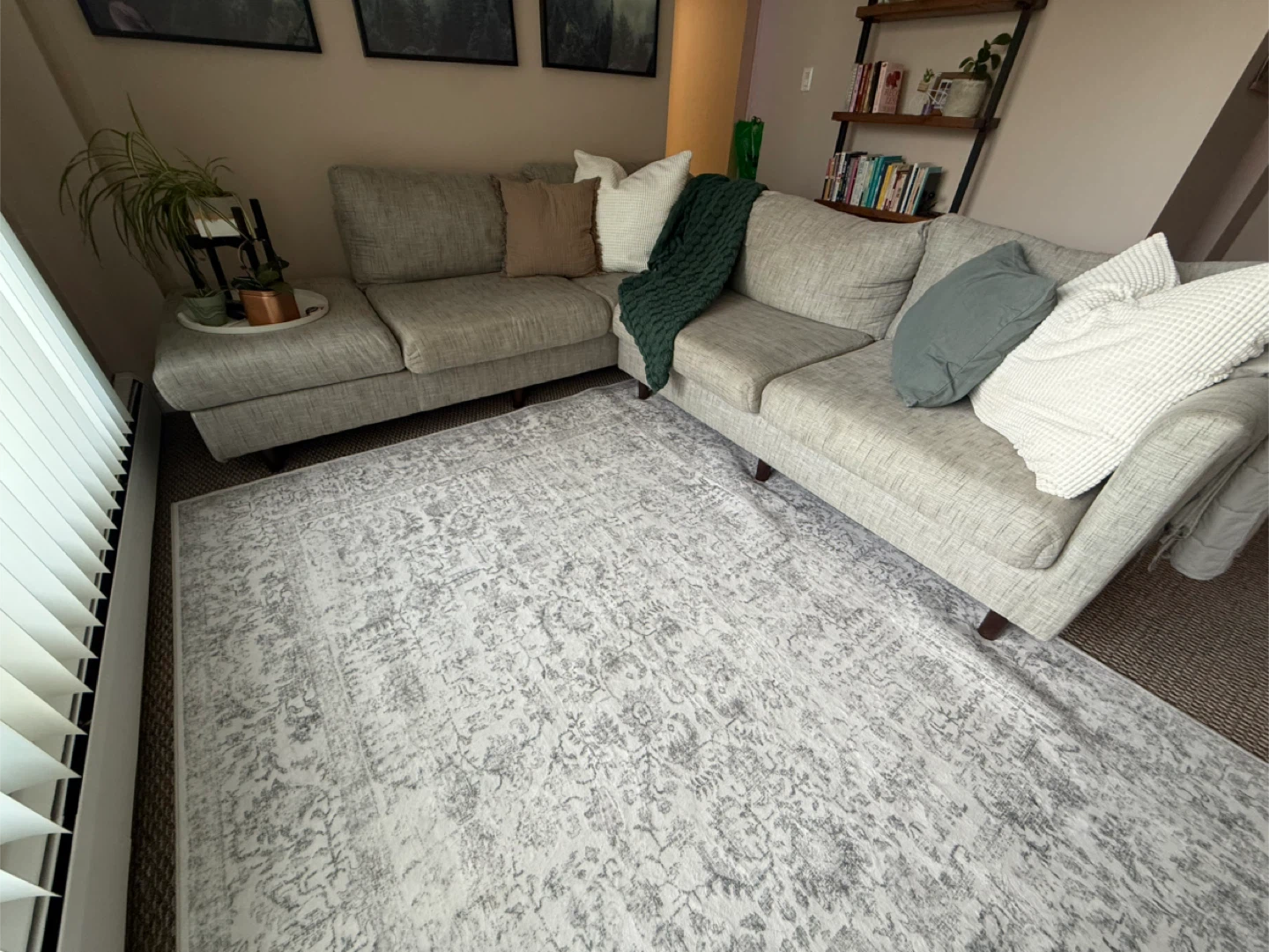 Sectional Sofa - Light Grey