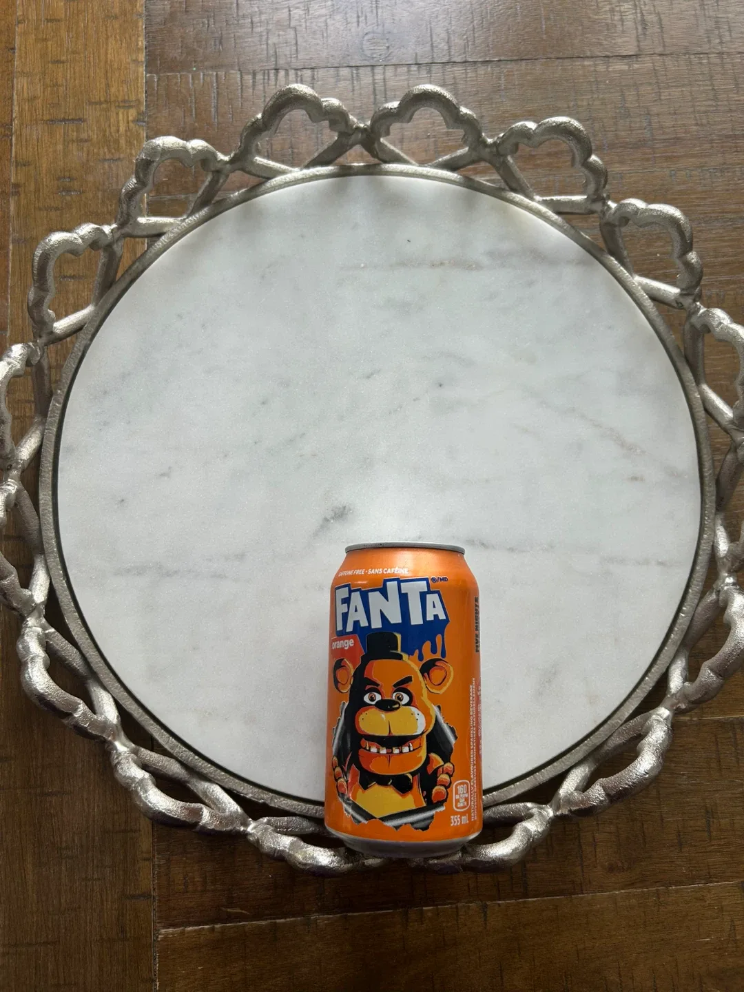 Marble & Silver Decorative Tray image indicator(5)