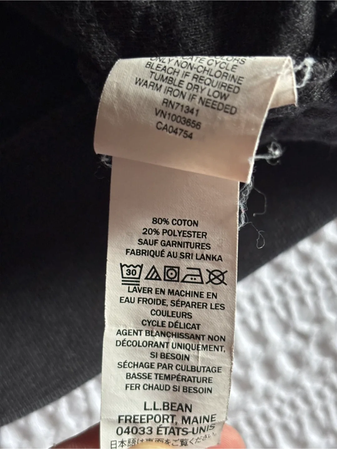 L.L.Bean Quilted Crewneck Sweater - Small image indicator(4)