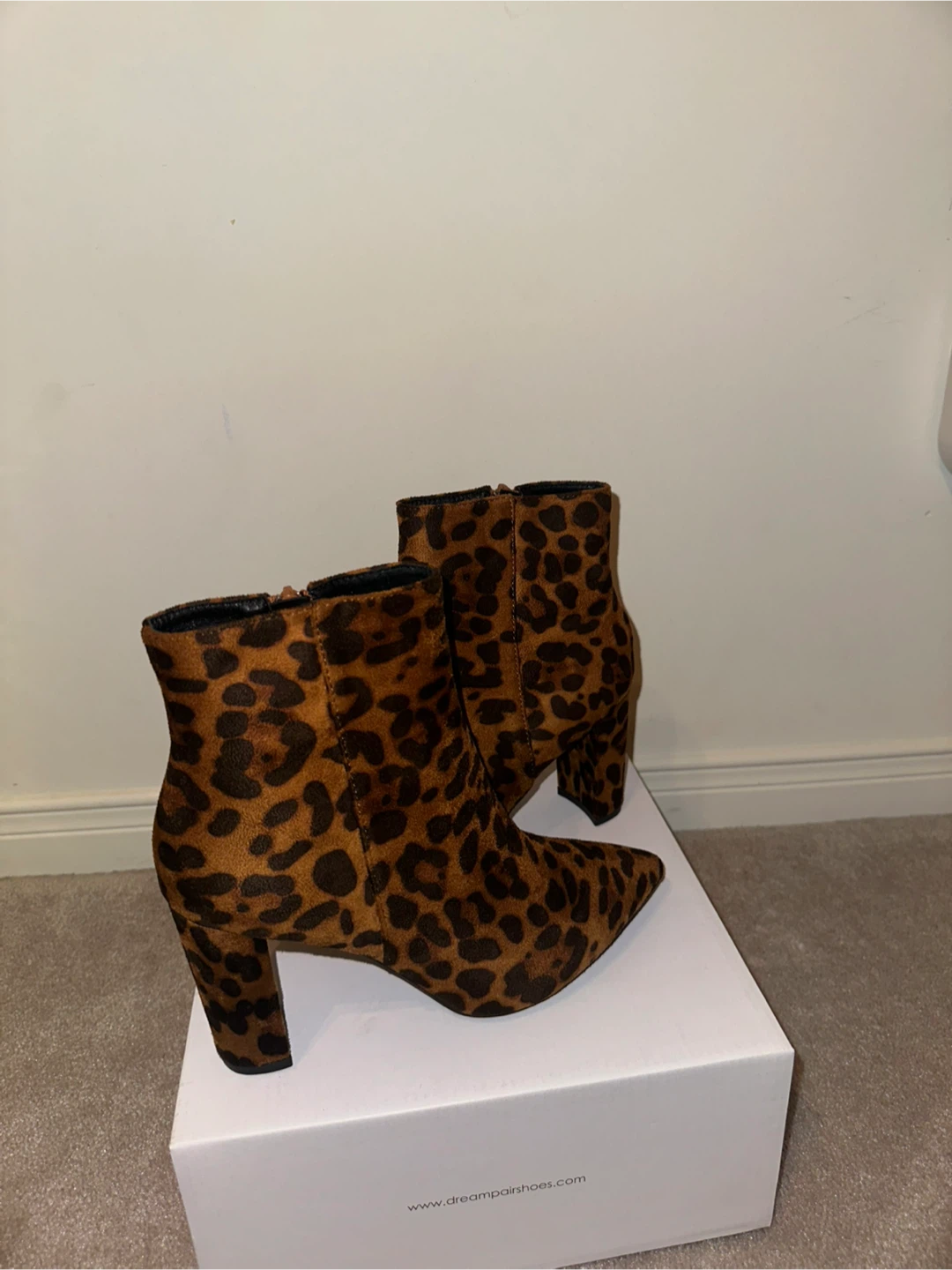Dream Pairs Leopard Print Ankle Boots - photo 2