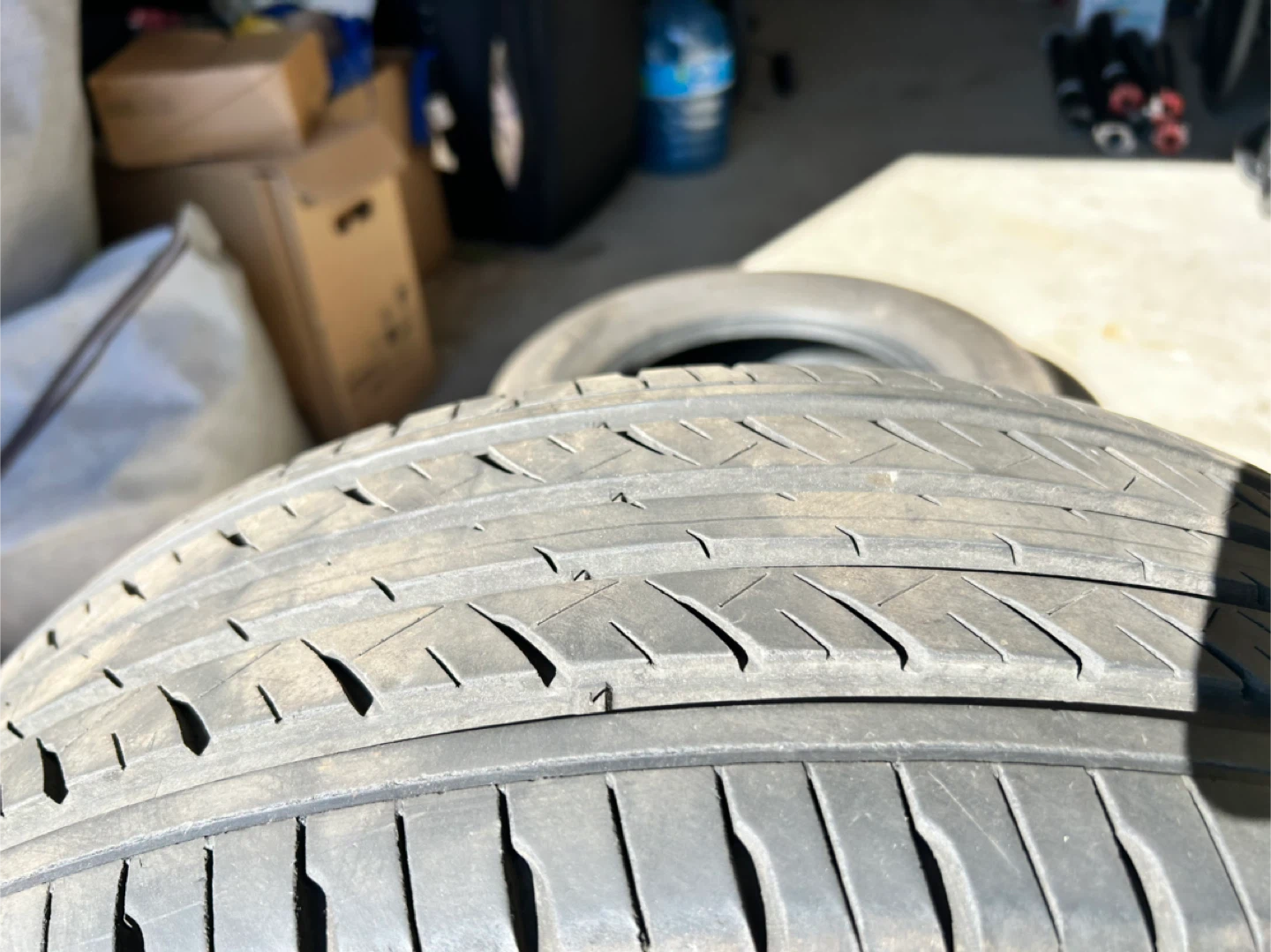 235/65R16 All season almost new tires - photo 3
