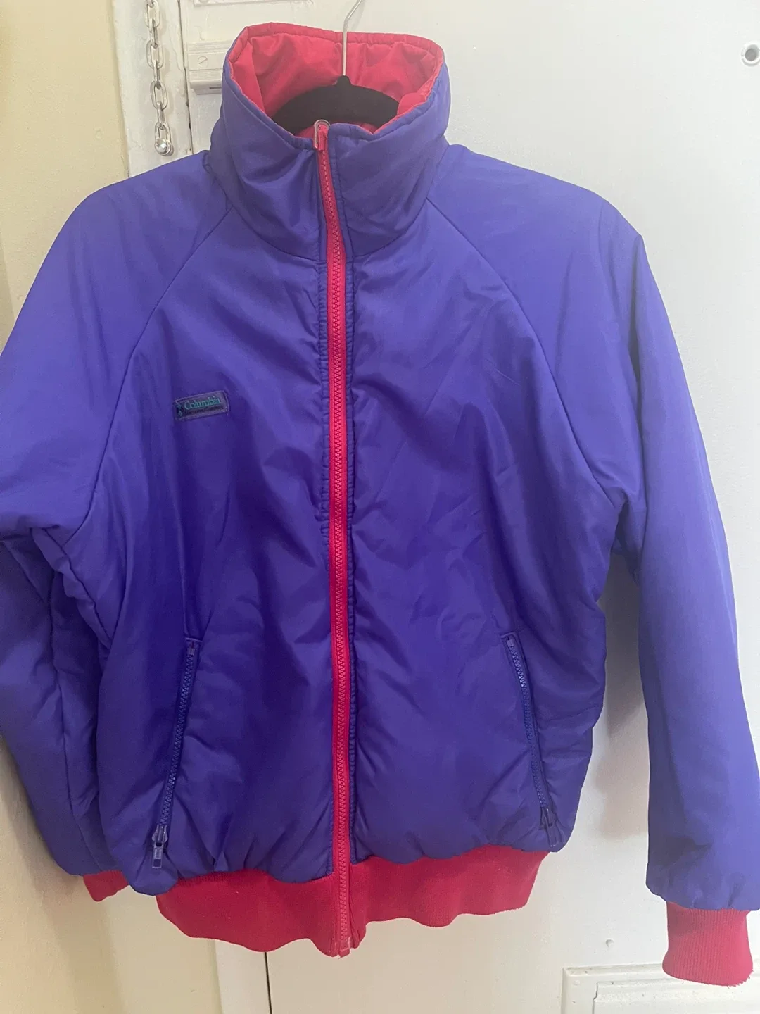 Columbia Reversible Jacket - Purple & Red thumbnail