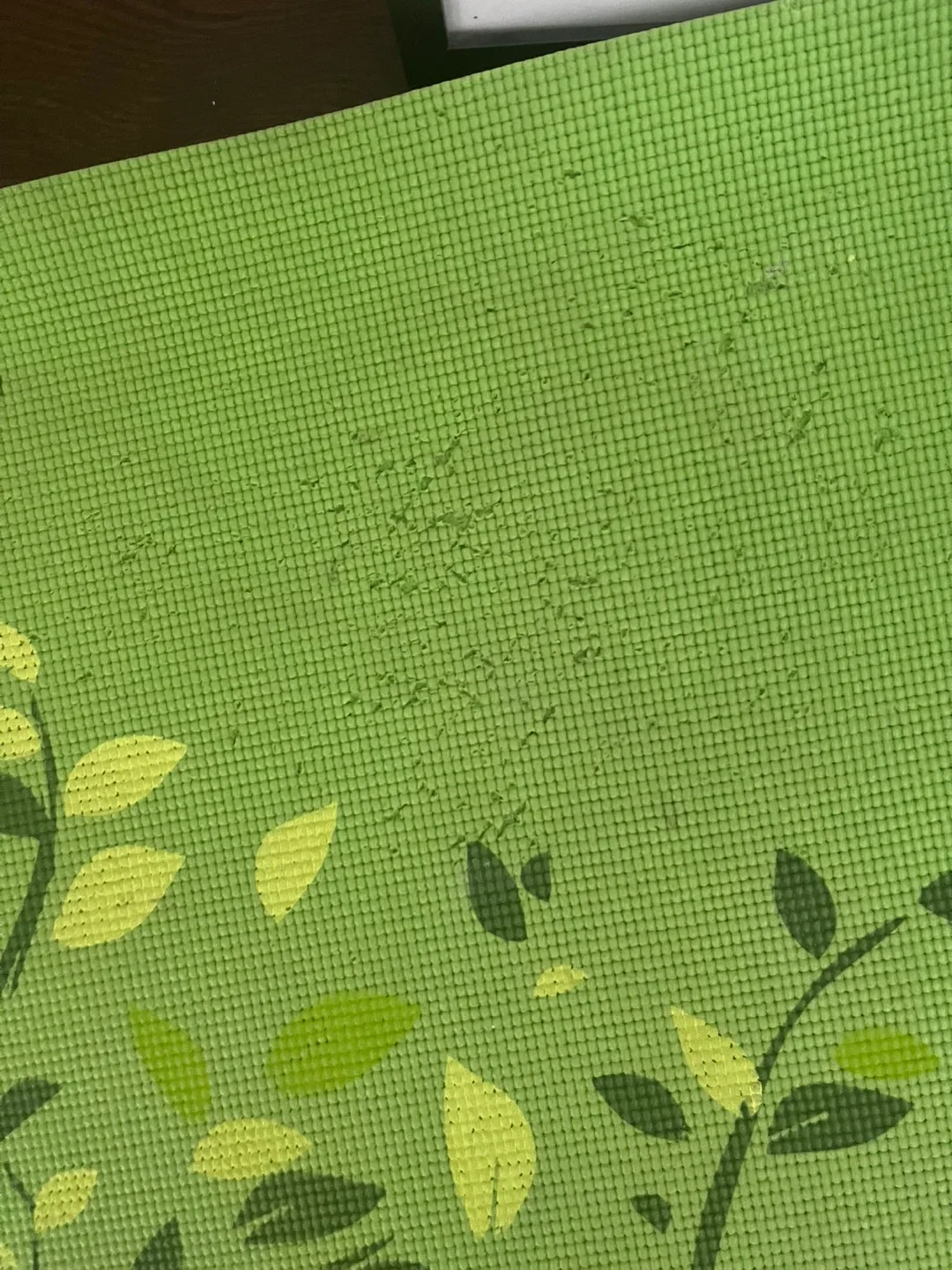 Gaiam Green Yoga Mat with Tree Design image indicator(3)