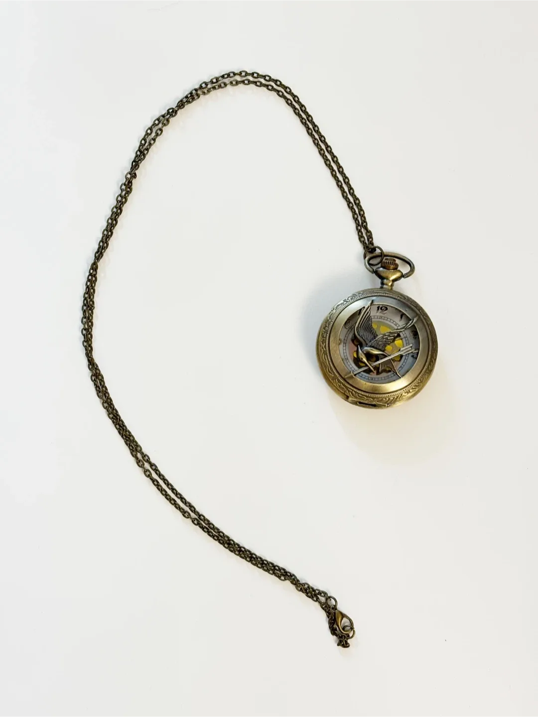 Hunger Games Mockingjay Necklace (Halloween Costume) image indicator(4)