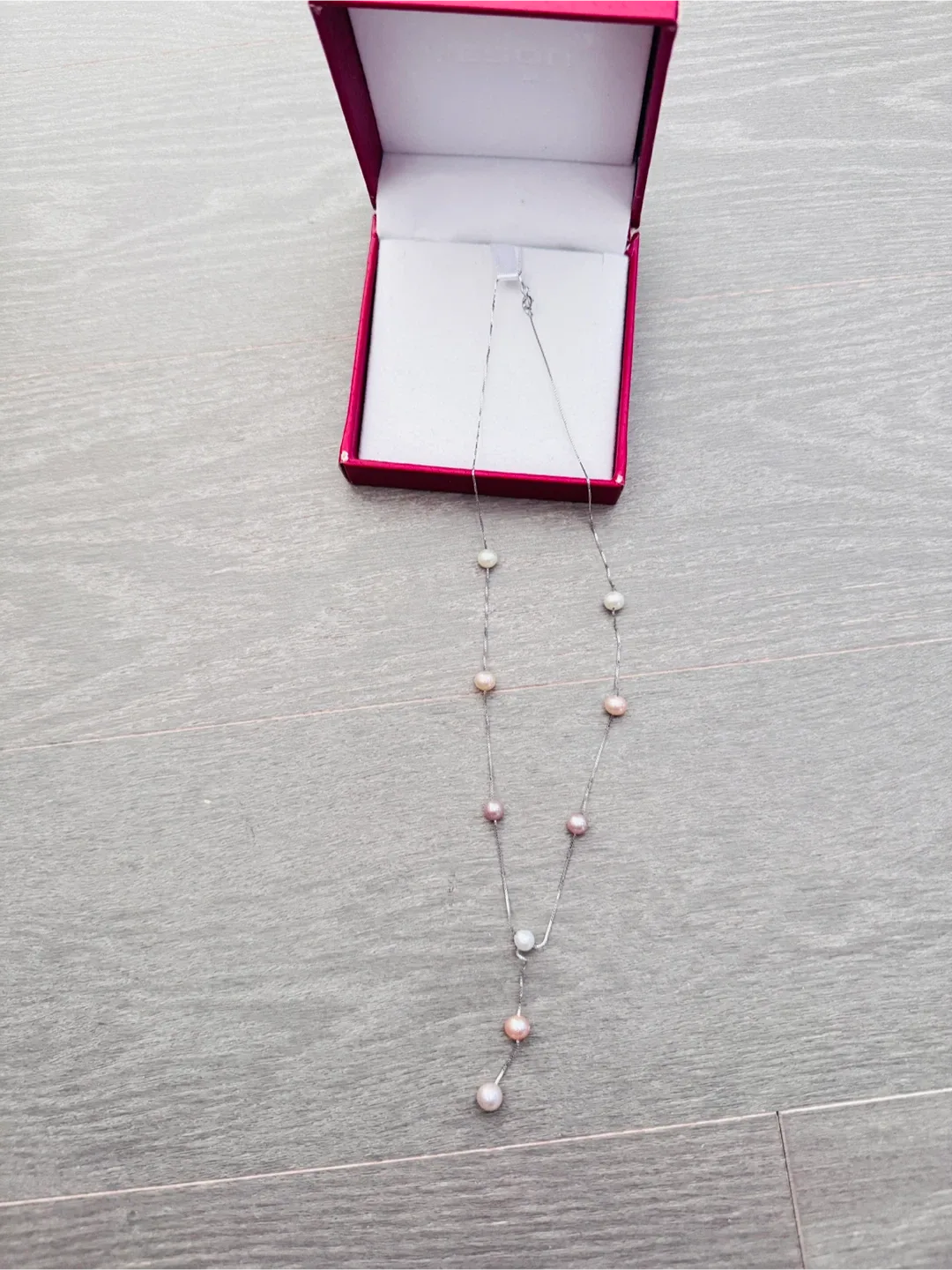 S925 Sterling Silver Pearl Necklace image indicator(4)