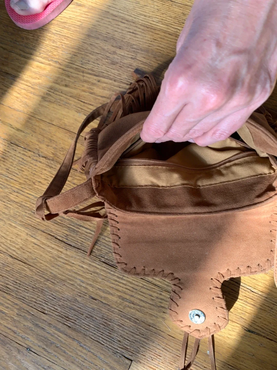 Sweet Genuine 1970’s Fringe Bag image indicator(4)