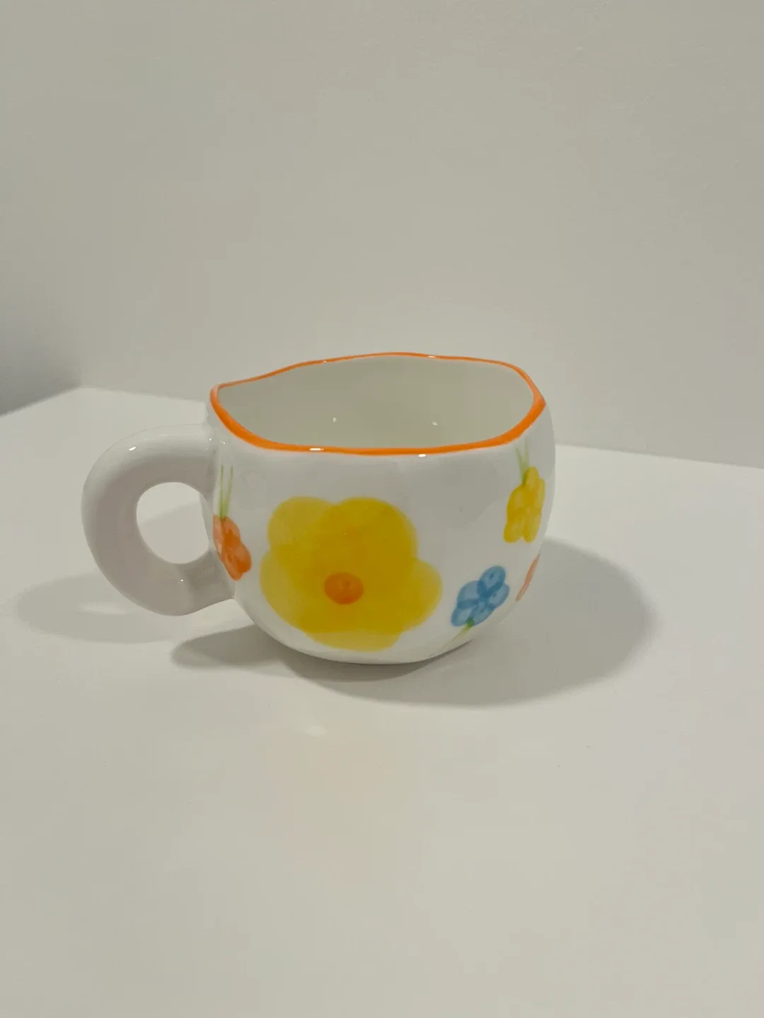 Floral Creamer/ Cup