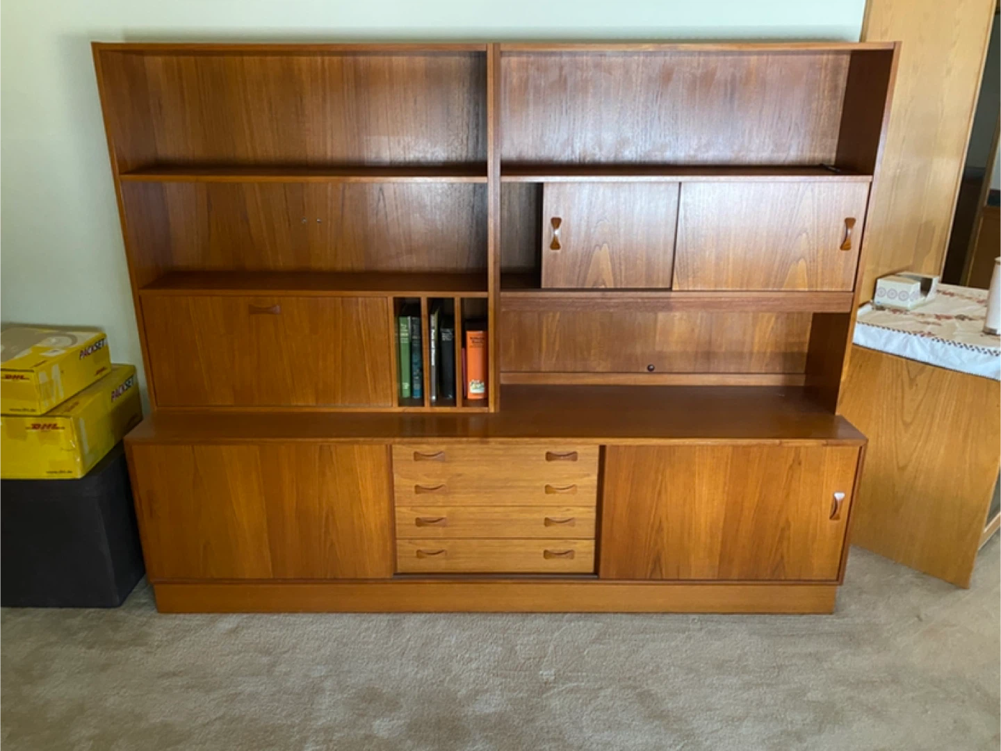 Teak Wall Unit / Bookshelf - photo 2